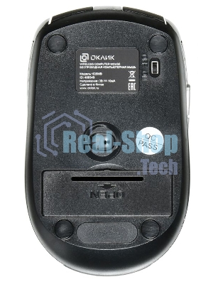 Мышь беспроводная Oklick 635MB черный, 1600 dpi, Bluetooth, кнопки - 6