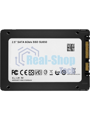 Накопитель SSD ADATA SU650, 240Gb, SATA III, 2.5