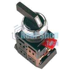 Переключатель ALC-22 на 2 полож. черный 1з+1р IEK BSW10-ALC-2-K02