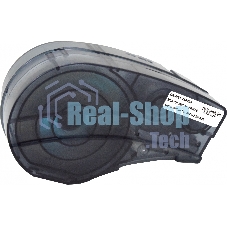 Картридж ленточный Cactus CS-M21-750423 черный шрифт, белый фон (19.1 мм, 6.4 м) для Brady BMP21-PLUS, BMP21-LAB