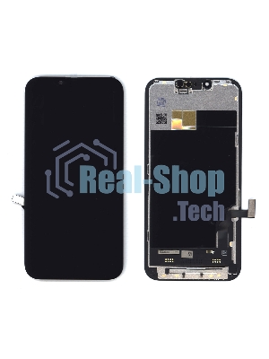 Дисплей Amperin для Apple iPhone 13 в сборе с тачскрином (Soft Oled), черный