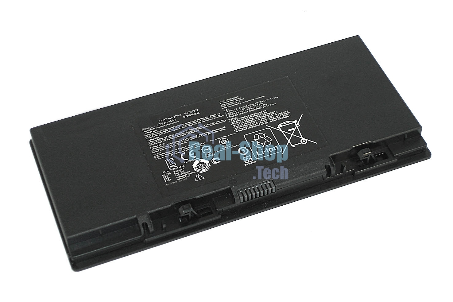 Аккумуляторная батарея для ноутбука Asus B551 (B41N1327) 15.2V 2880mAh черная