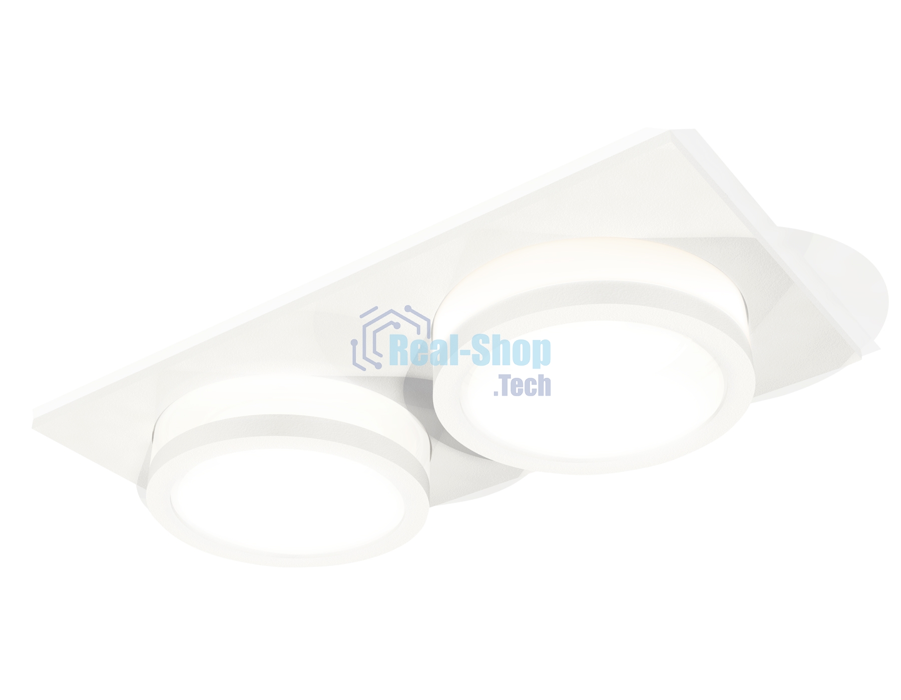Комплект встраиваемого светильника Ambrella light XC7635041 SWH/FR белый песок/белый матовый MR16 GU5.3 (C7635, N7120)