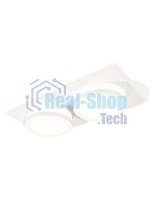Комплект встраиваемого светильника Ambrella light XC7635041 SWH/FR белый песок/белый матовый MR16 GU5.3 (C7635, N7120)