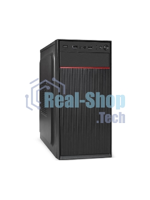 Компьютерный корпус ExeGate BAA-113 EX292347RUS Minitower (mATX, без БП, 2хUSB, аудио, черный)