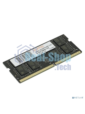 Оперативная память Qumo, DDR4, 16GB (1x16GB), 3200MHz, CL22, SO-DIMM
