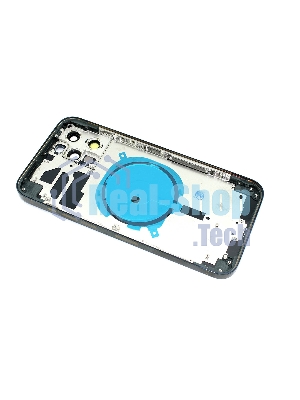 Задняя крышка (корпус) в сборе с рамкой для Apple iPhone 12 Pro Max синяя