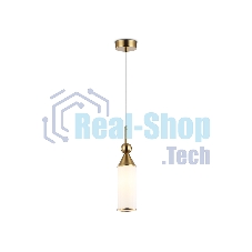 Светильник Ambrella light LH55271 BS/FR латунь/белый матовый E14 max 40W D65*1500