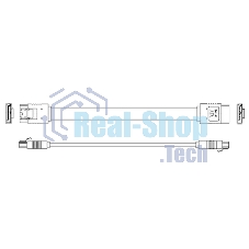 Кабель Advantech 1700018971 M Cable SATA 7P/SATA 7P 15CM 180/180 W/