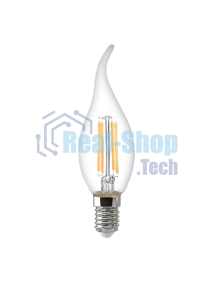 Лампа светодиодная Hiper THOMSON LED FILAMENT TAIL CANDLE 7W 730Lm E14 4500K TH-B2076
