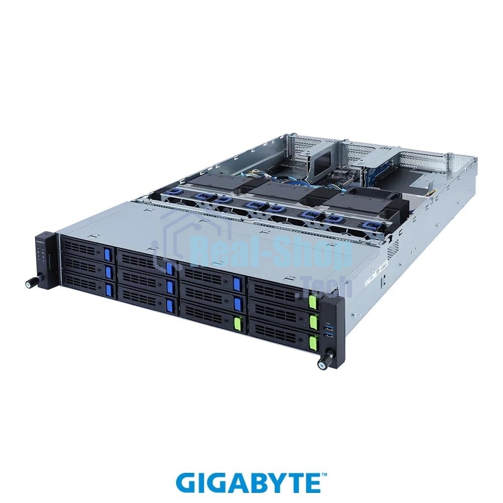 Серверная платформа Gigabyte R282-G30 2U Server Supports up to 3 x double slot GPU cards,3rd Gen. Intel® Xeon® Scalable Processors,8-Channel RDIMM/LRDIMM DDR4 per processor, 32 x DIMMs,Supports Intel® Optane Persistent Memory 200 series,Dual ROM Architecture supported,6NR282G30MR-0