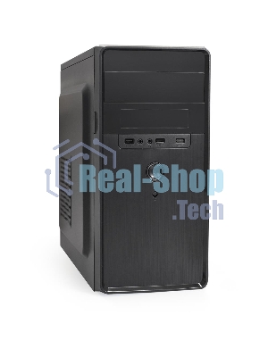 Компьютерный корпус Minitower ExeGate EX286412RUS BA-309 (mATX, без БП, 2хUSB, HD аудио, черный)