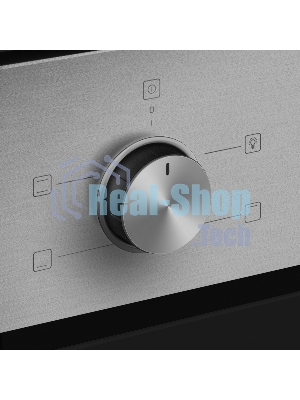 Шкаф духовой электрический Maunfeld AEOC6040S, 60л, дверца с 3 стеклами, нержавеющая сталь
