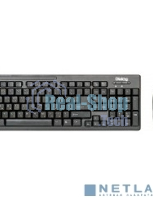Комплект клавиатура+мышь Dialog KMROP-4010U беспроводной, USB, 1600 DPI, чёрный