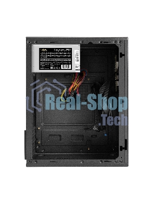 Компьютерный корпус Minitower ExeGate BAA-308MU2-UNS350 (mATX, БП UNS350 с вент. 12см, 1хUSB+2хUSB 3.0, HD Audio, черный)