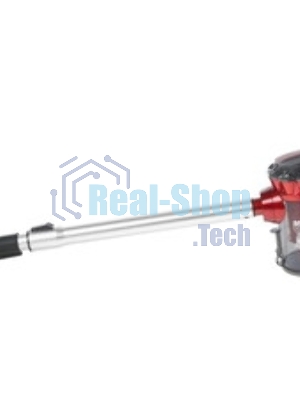 Пылесос вертикальный Centek CT-2561 красный/черный, питание от сети, 150 Вт, уборка сухая, пылесборник 0.5 л