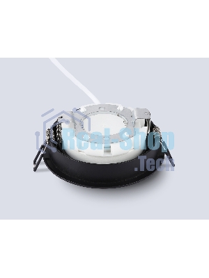 Светильник Ambrella light TN6604 BK черный IP44 GX53 max 15W D110*23