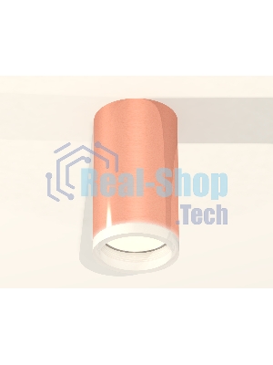 Светильник Ambrella Light XS6326020 PPG/FR золото розовое полированное/белый матовый MR16 GU5.3 (C6326, N6245)