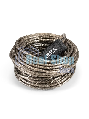 Удлинитель активный USB2.0-repeater ExeGate EX-UAE-AMAF-15.0 (Am/Af, 15м)