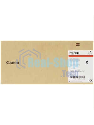 Картридж струйный Canon PFI-706 R красный для iPF8400/9400 (6687B001)