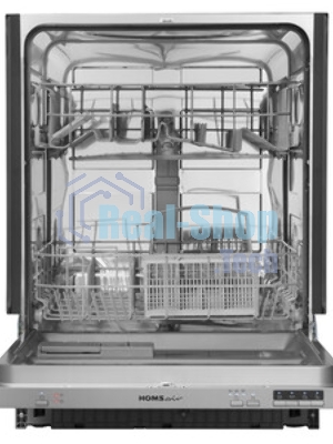 Встраиваемая посудомоечная машина HOMSair DW64E, серебристый, 59.8 см, 12 компл., 49 дБ, класс A++