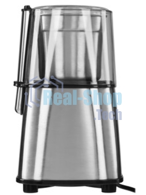 Кофемолка BQ CG1004 Steel-Black, Мощность 220 Вт, 60 г максимальная загрузка