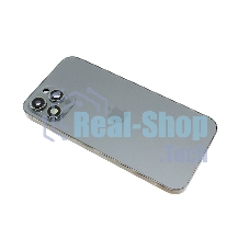 Задняя крышка (корпус) в сборе с рамкой для Apple iPhone 12 Pro Max черный