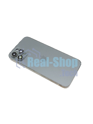 Задняя крышка (корпус) в сборе с рамкой для Apple iPhone 12 Pro Max черный