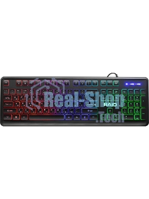 Клавиатура проводная Defender Raid GK-778DL, USB, черный