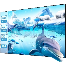 Экран на раме Cactus 127x224см Alr Expert CS-PSALRE-224X127-WM 16:9 настенный натяжной черный