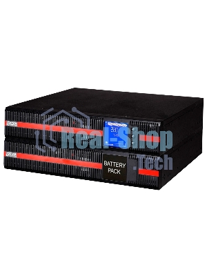 Батарейный модуль Powercom BAT VGD 240V RM MRT6K, 240В/5Ah., 428 x 635 x 84 mm, 42 kg