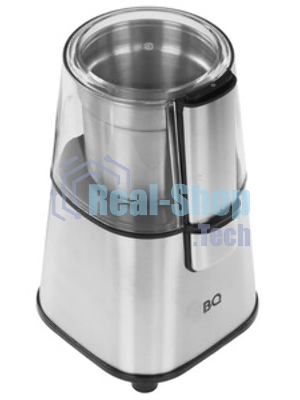 Кофемолка BQ CG1004 Steel-Black, Мощность 220 Вт, 60 г максимальная загрузка