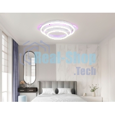 Светильник Ambrella light FA8522 WH белый 146W 3000K-6400K+RGB 560*500*150 (ПДУ РАДИО 2.4G)