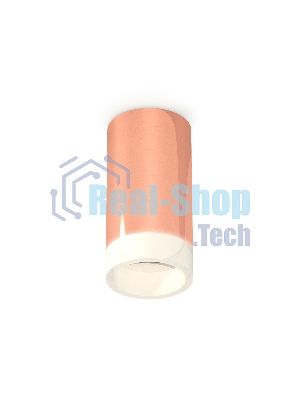 Светильник Ambrella Light XS6326021 PPG/FR золото розовое полированное/белый матовый MR16 GU5.3 (C6326, N6248)