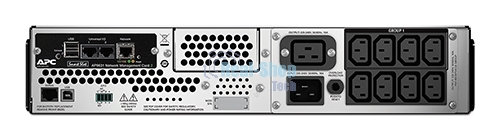 Источник бесперебойного питания APC Smart-UPS SMT2200RMI2UNC 1980Вт 2200ВА черный
