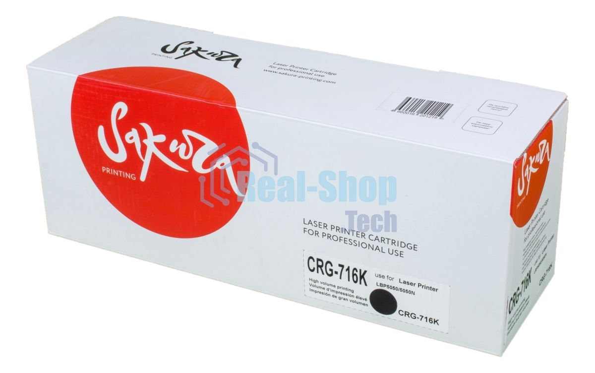 Картридж лазерный Sakura CRG716K/CB540A для HP Color LJ CM1312MFP/CP1215/CP1515/CP1518/Canon i-SENSYS LBP 5050/MF8030CN/8050CN/HP Color LJ CM1312MFP/CP1215/CP1515/CP1518б, черный, 2300 к.