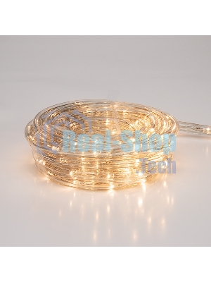 Дюралайт Neon-night LED, фиксинг (2W), 24 LED/м, теплый белый, 25 м