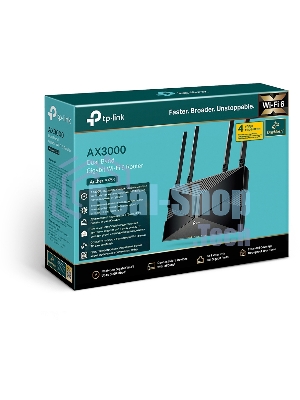Двухдиапазонный гигабитный Wi-Fi 6 роутер TP-Link Archer AX53 AX3000