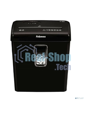 Шредер Fellowes® Powershred® P-30C, DIN P-4, 4х34 мм, 6 лст., 15 лтр.