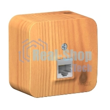 Systeme Electric Blanca наруж Ясень Розетка компьютерная RJ45, кат.5E, изолир. пластина