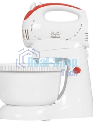 Миксер с чашей Sakura SA-6319CR 400Вт 2,0л
