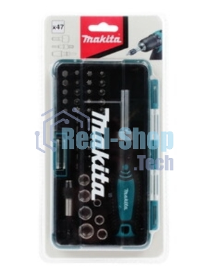 Набор принадлежностей Makita B-36170 47 предметов (жесткий кейс)