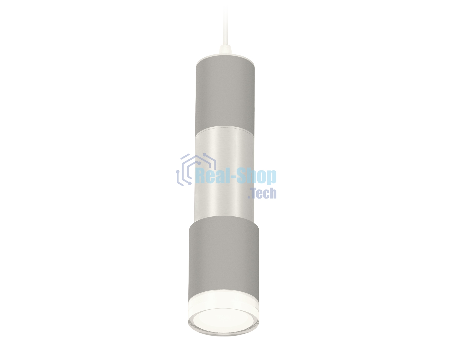 Светильник Ambrella Light XP7423003 SGR/PSL/CL серый песок/серебро полированное/прозрачный MR16 GU5.3