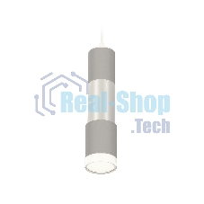 Светильник Ambrella Light XP7423003 SGR/PSL/CL серый песок/серебро полированное/прозрачный MR16 GU5.3