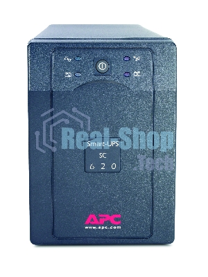 Источник бесперебойного питания APC Smart-UPS SC SC620I 390Вт 620ВА черный