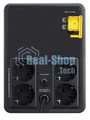Источник бесперебойного питания APC Easy-UPS BVX1200LI-GR 650Вт 1200ВА черный