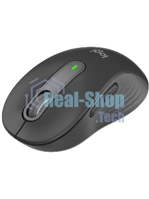 Мышь беспроводная Logitech Signature M650 графитовый, 4000 dpi, радиоканал, Bluetooth, USB, кнопки - 5