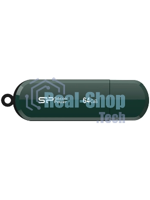 Флешка USB 64 Gb Silicon Power Lux Mini 320, USB 2.0, зеленый
