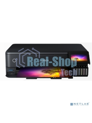 МФУ струйное Epson L8180 (C11CJ21403/C11CJ21402) A3 Duplex Net WiFi USB RJ-45 черный