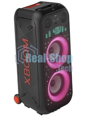 Минисистема LG XBOOM XL9T черный/красный 1000Вт USB BT